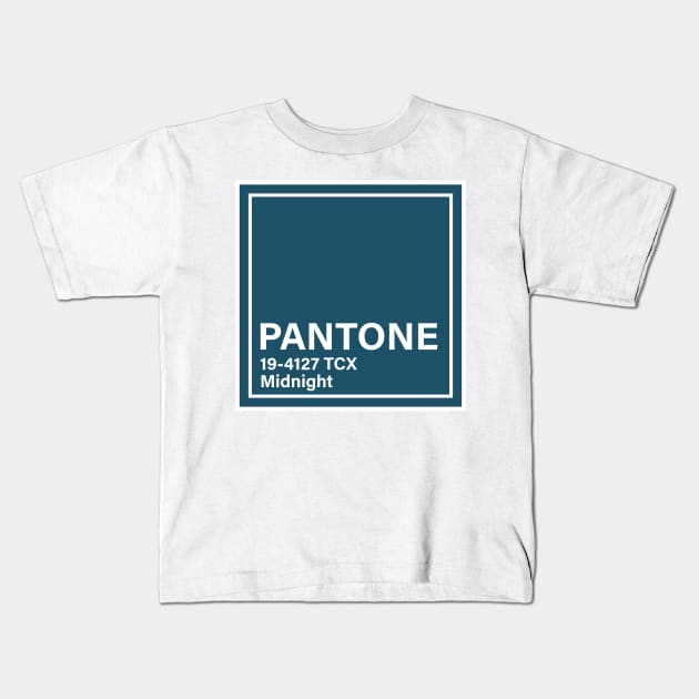 PANTONE 19-4127 TCX Midnight Kids T-Shirt by princessmi-com